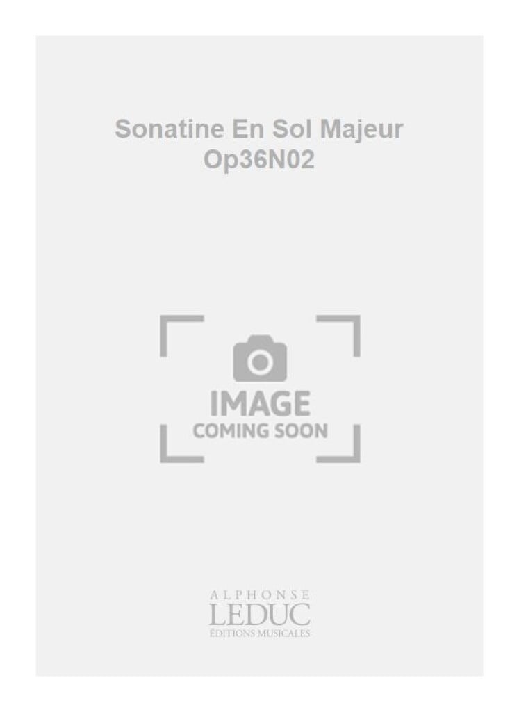 Sonatine En Sol Majeur Op36N02